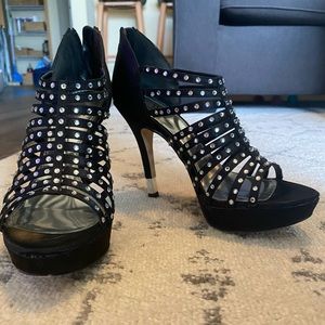 Studded heels